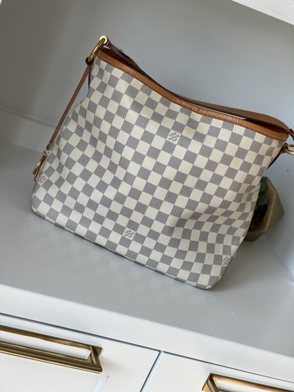 Louis Vuitton Delightful PM Damier Azur Hot Pink - Image 6