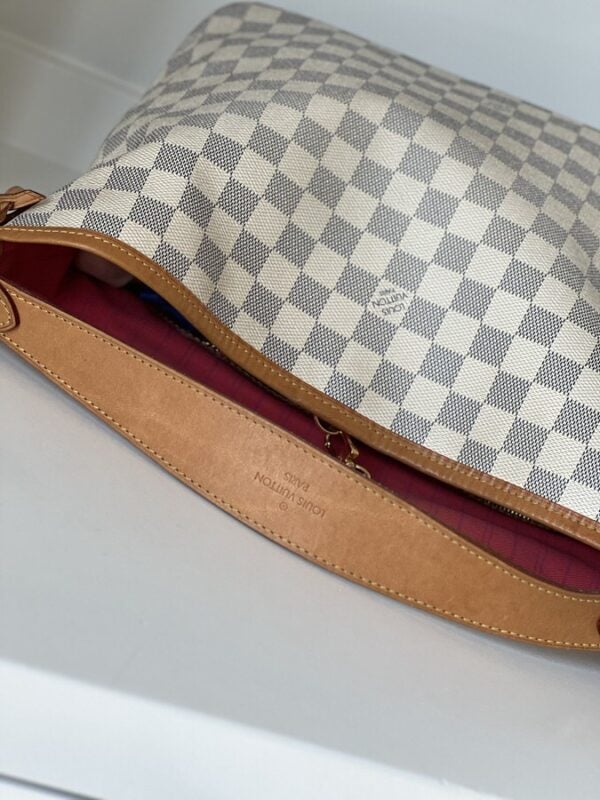 Louis Vuitton Delightful PM Damier Azur Hot Pink - Image 13