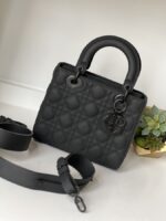 Dior Ultra Matte Cannage Small My ABCDior Lady Dior Black