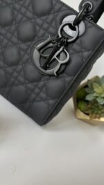 Dior Ultra Matte Cannage Small My ABCDior Lady Dior Black - Image 2
