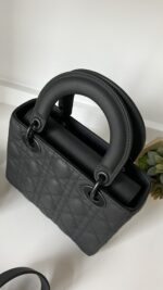 Dior Ultra Matte Cannage Small My ABCDior Lady Dior Black - Image 7
