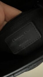 Dior Ultra Matte Cannage Small My ABCDior Lady Dior Black - Image 13