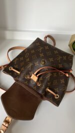 Louis Vuitton Monogram Montsouris BB Backpack Natural - Image 12