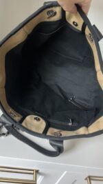 Chanel Medium Deauville Beige Black - Image 13