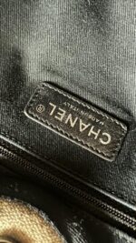 Chanel Medium Deauville Beige Black - Image 14