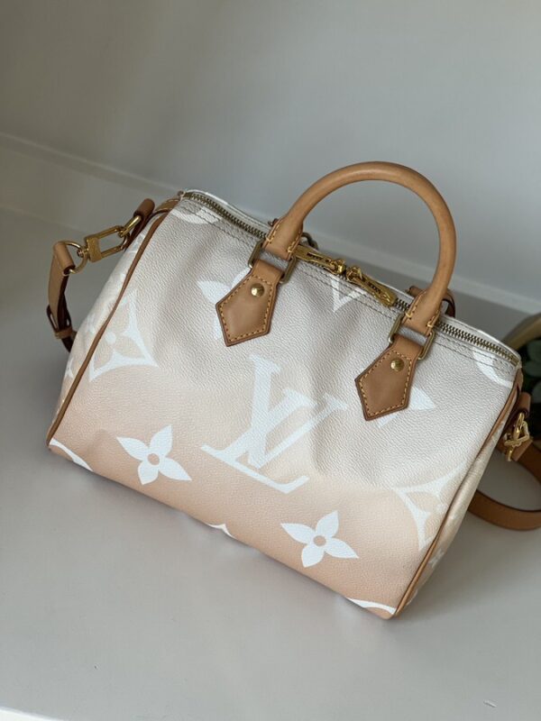 Louis Vuitton Monogram Giant By The Pool Speedy Bandouliere 25 Brume - Image 7