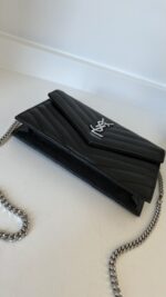 YSL Cassandra WOC Black SHW - Image 2