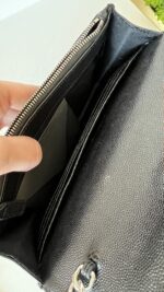 YSL Cassandra WOC Black SHW - Image 8