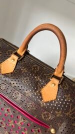 Louis Vuitton Perforated Speedy 30 Fuchsia - Image 5