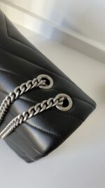YSL Medium LouLou Black SHW - Image 4