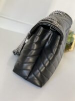 YSL Medium LouLou Black SHW - Image 6