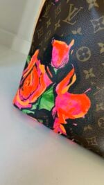 Louis Vuitton Neverfull MM Roses - Image 3