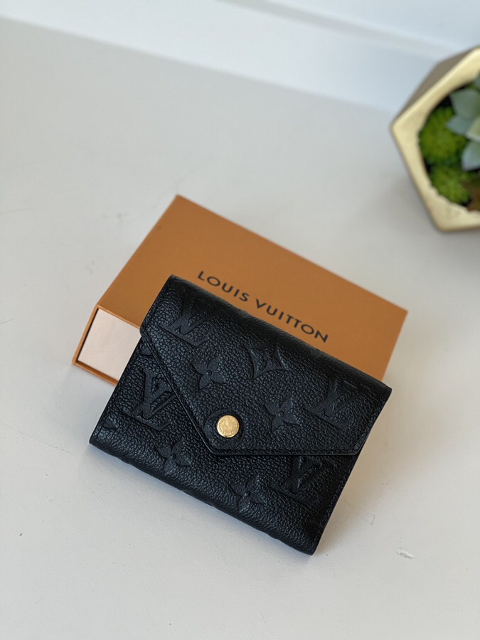 Louis Vuitton Victorine Wallet Empreinte Noir - LVLENKA