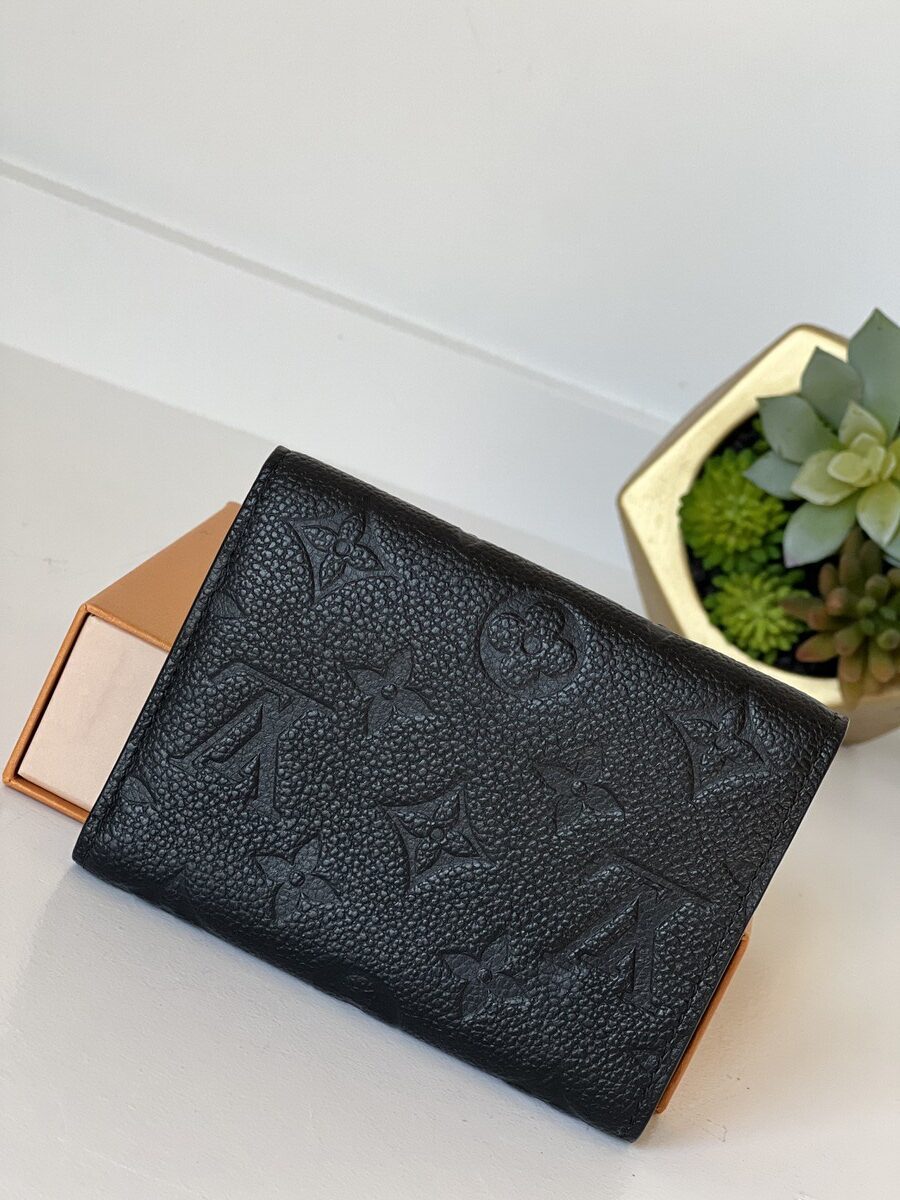 Louis Vuitton Victorine Wallet Empreinte Noir - LVLENKA