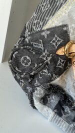 Louis Vuitton Denim Patchwork Cabby XL Shoulder Bag - Image 5