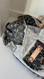 Louis Vuitton Denim Patchwork Cabby XL Shoulder Bag - Image 11