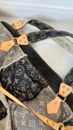 Louis Vuitton Denim Patchwork Cabby XL Shoulder Bag - Image 14