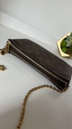 Louis Vuitton Monogram Blooming Flowers Double Zip Pochette - Image 8