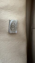 Chanel Classic Small Double Flap Beige Claire Caviar Leather Silver Hardware - Image 30