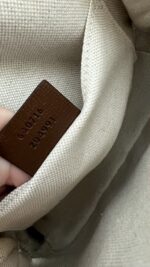 Gucci Mini Horsebit 1955 Top Handle Crossbody Supreme Brown - Image 10