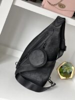 Louis Vuitton Avenue Duo Sling Monogram Black