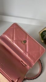 Chanel 19 Wallet On Chain WOC - Image 17