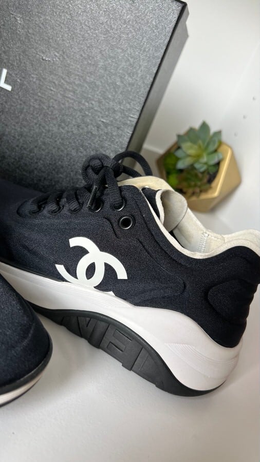 Chanel Sneakers 36.5 - LVLENKA Luxury Consignment