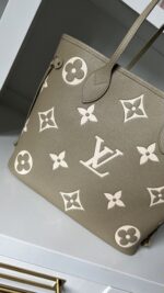 Louis Vuitton Neverfull MM Empreinte Kaki Cream - Image 2