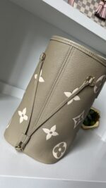 Louis Vuitton Neverfull MM Empreinte Kaki Cream - Image 5