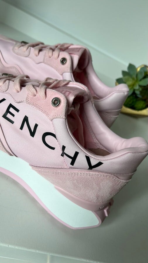 スニーカー GIVENCHY Women Sneakers BE004CE2BY 149 WHITE PINK G Move sneakers in mixed leathers in - white/pink | Givenchy US