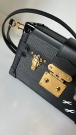 Louis Vuitton Petite Malle Epi Black - Image 4