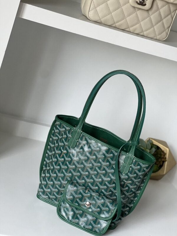 Goyard Mini Anjou Green Reversible - Image 1