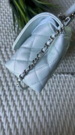 Chanel Extra Mini Coco Top Handle Iridescent Caviar Mermaid Hardware - Image 10
