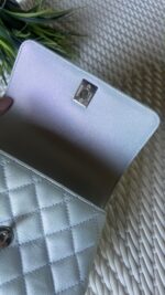 Chanel Extra Mini Coco Top Handle Iridescent Caviar Mermaid Hardware - Image 13