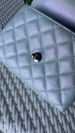 Chanel Extra Mini Coco Top Handle Iridescent Caviar Mermaid Hardware - Image 15