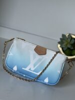 Louis Vuitton Small Pochette With Chain By The Pool