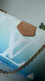 Louis Vuitton Small Pochette With Chain By The Pool - Image 2