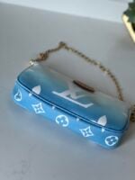 Louis Vuitton Small Pochette With Chain By The Pool - Image 5