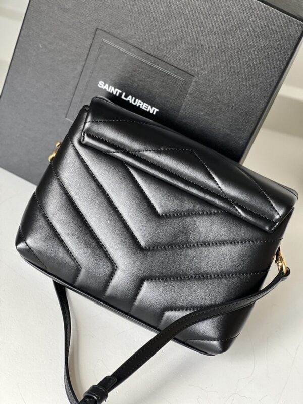 YSL Toy LouLou Black Aged Gold Hardware - Image 5