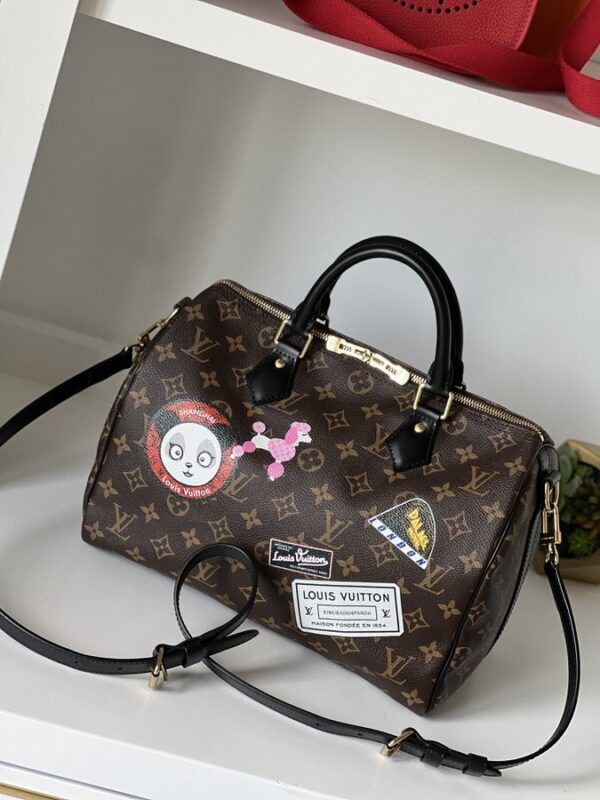 Louis Vuitton World Tour Speedy 30 Bandouliere