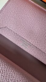 Hermes Bearn Card Holder Wallet Epsom Pink - Image 8