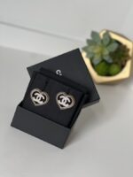 Chanel Heart Earrings