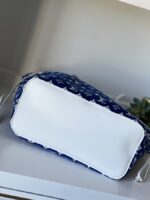Louis Vuitton Neverfull MM Blue White No Pouch - Image 4
