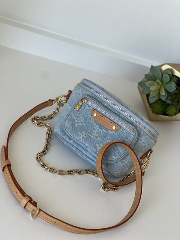 Louis Vuitton Denim Mini Bumbag