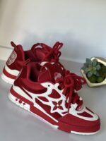 Louis Vuitton Sneakers Since 1854 Red 9 Men (LV)