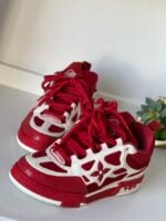 Louis Vuitton Sneakers Since 1854 Red 9 Men (LV) - Image 2