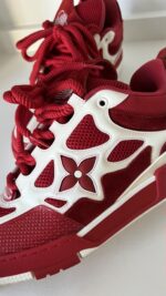 Louis Vuitton Sneakers Since 1854 Red 9 Men (LV) - Image 3
