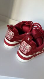 Louis Vuitton Sneakers Since 1854 Red 9 Men (LV) - Image 7