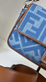 Fendi Denim Baguette - Image 4