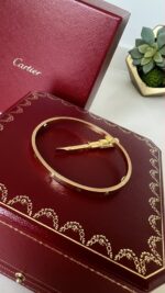 Cartier Small Model Love Bracelet 6 Diamonds Yellow Gold 18